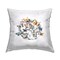 Butterflies on Disco Ball Outdoor Printed Pillow Design by Svetlana Aleynikova, 18 x 7 x 18